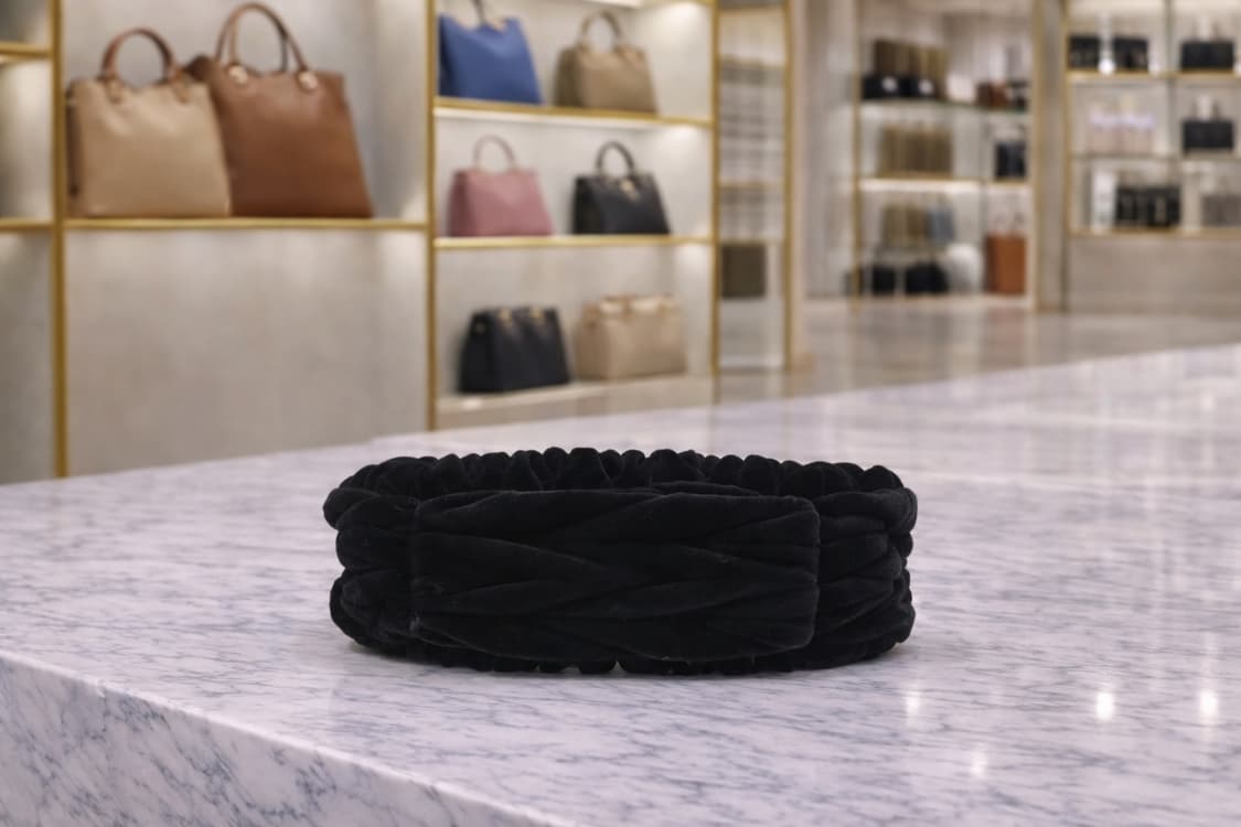 [S급] 미우미우 완더 마테라쎄 벨벳 호보백 스몰 판매합니다!!! 상품이미지3