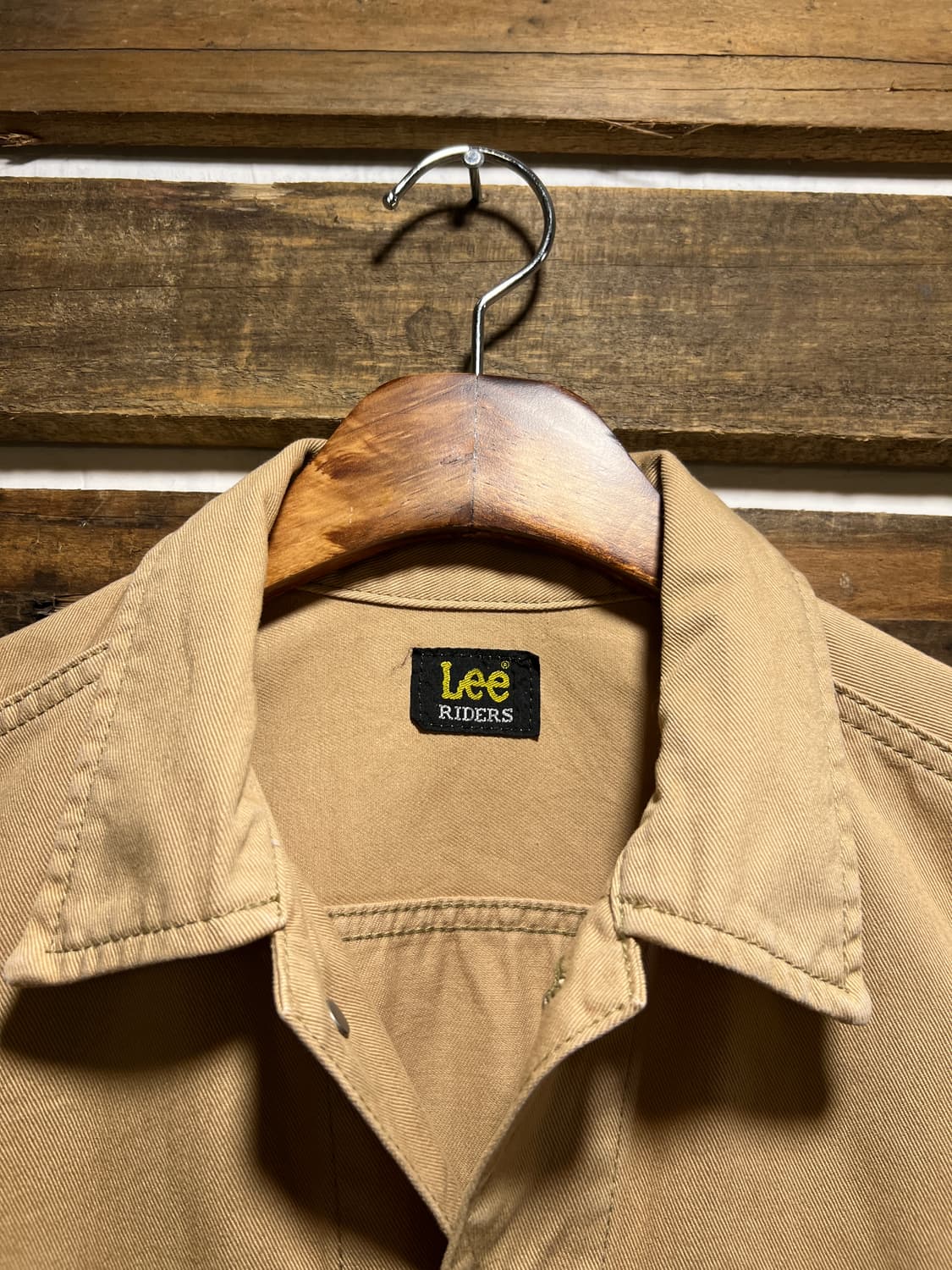 [L]Lee Riders 재팬 베이지 코튼 트러커 자켓 상품이미지2