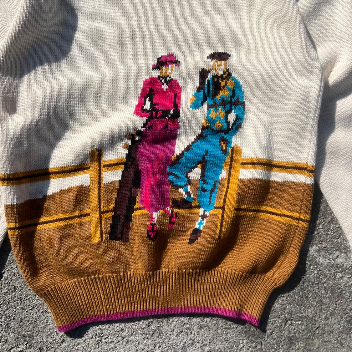 90‘s Tail 그래픽 코튼 니트 상품이미지2