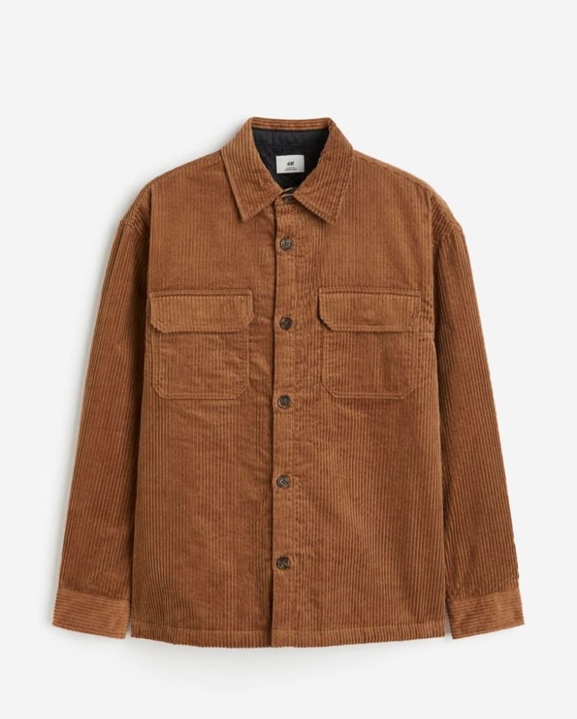 [2XL/XXL] H&M HM 에이치앤엠 루즈핏 코듀로이 셔츠 자켓 셔켓 상품이미지2