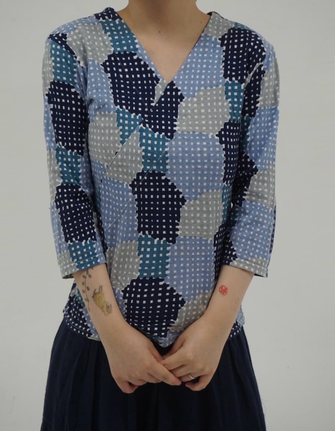 SOU・SOU Graphic 3/4 Sleeve Tee(S) 상품이미지1