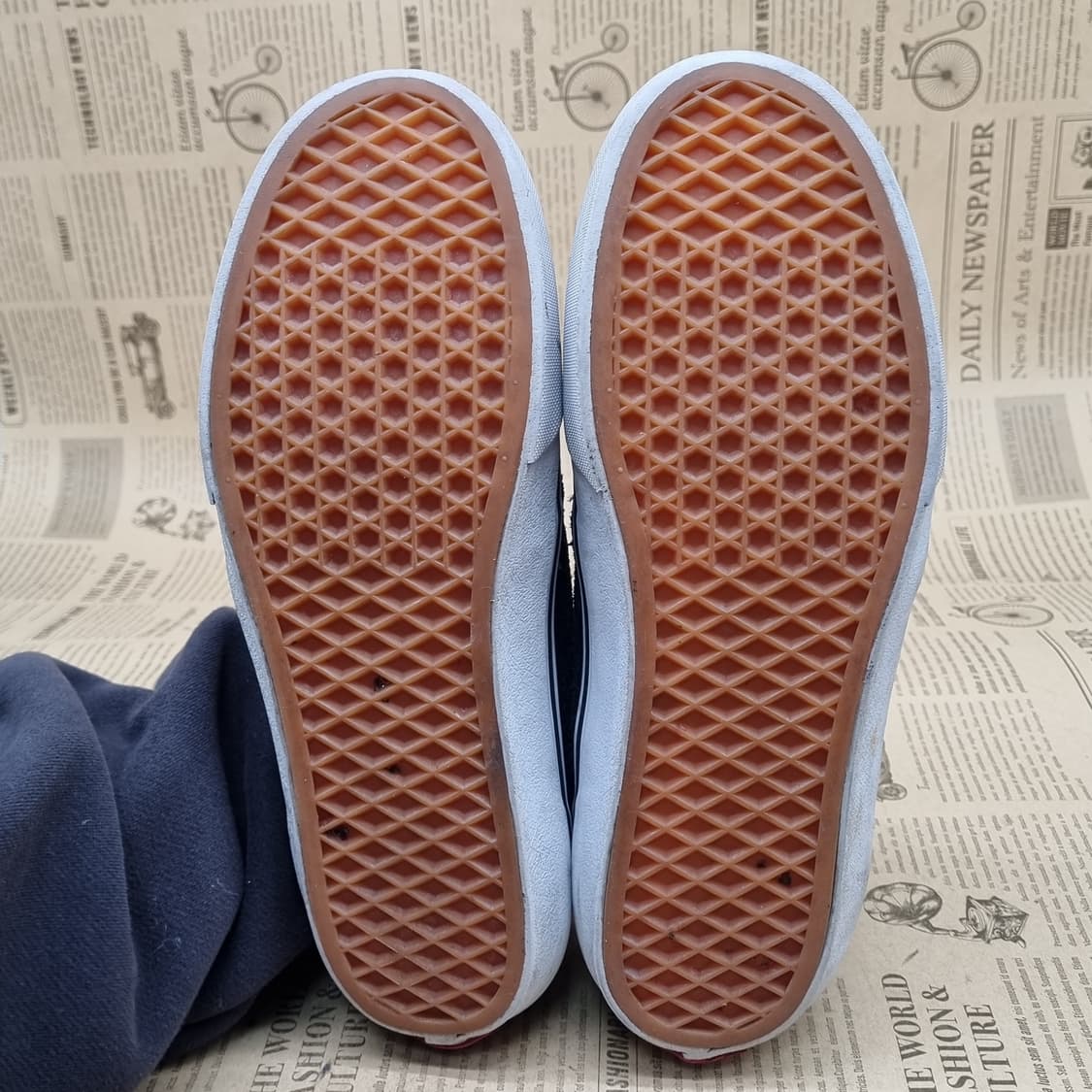 반스 올드스쿨 스웨이드 남성 스니커즈 265 상품이미지3