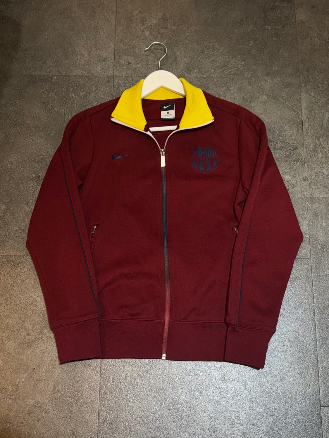 나이키 바르셀로나 버건디 트랙탑 져지 M 상품이미지2