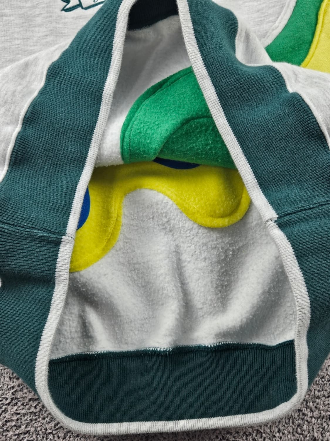 크로스크릭 언리미티드 아플리케 커스텀 맨투맨 스웻 셔츠 (XL)/9344 상품이미지10