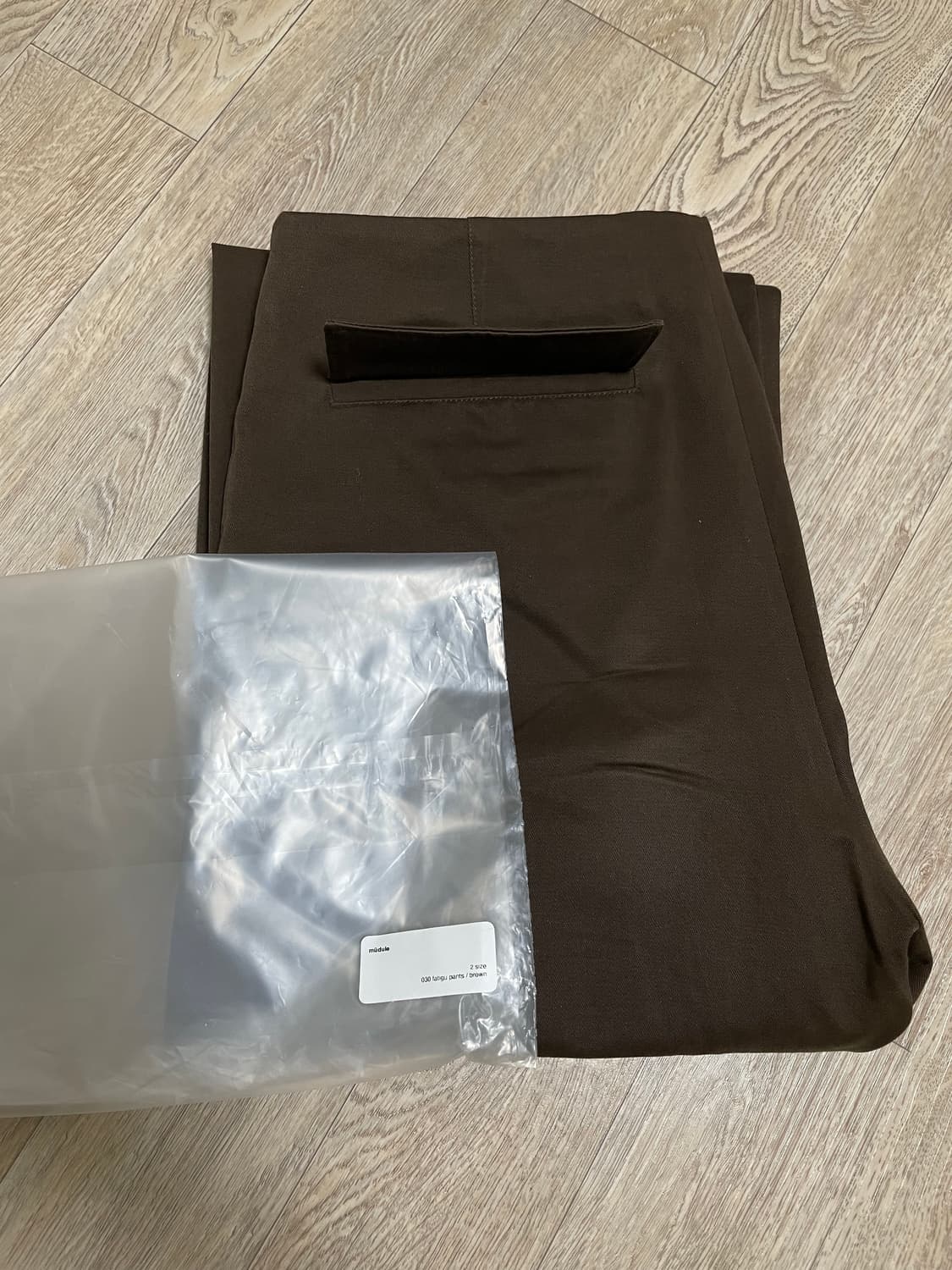 머듈 퍼티그 팬츠 브라운 2 상품이미지2