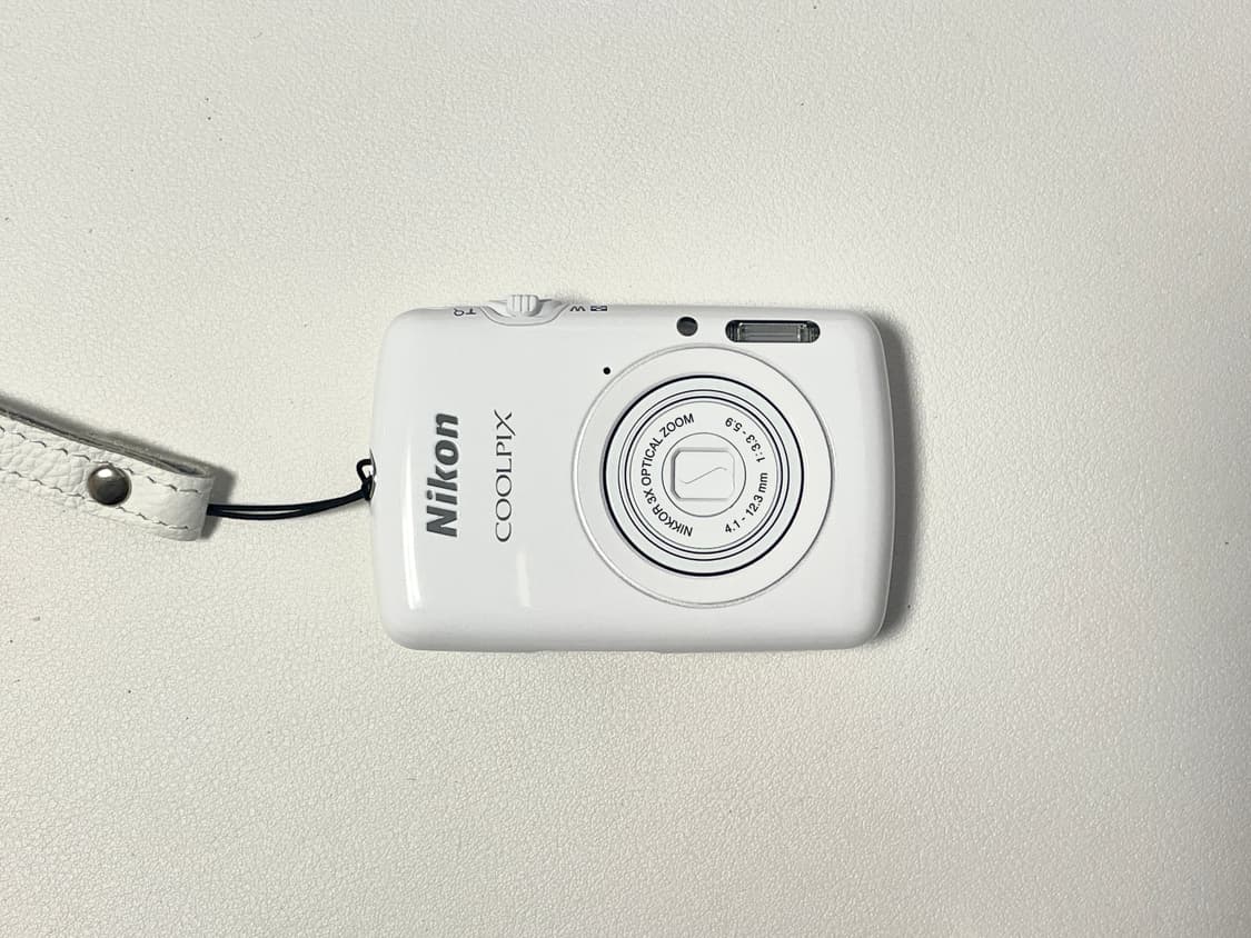 니콘 쿨픽스 Nikon coolpix s01 화이트 상품이미지1