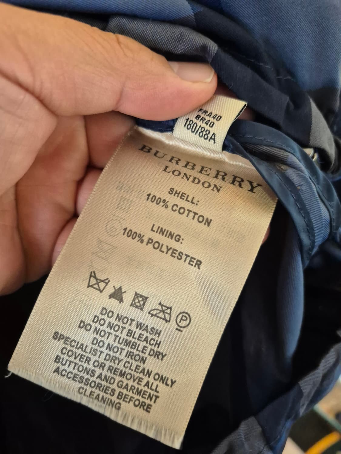 버버리 브릿 여성 체크 후드 자켓 38size 상품이미지6