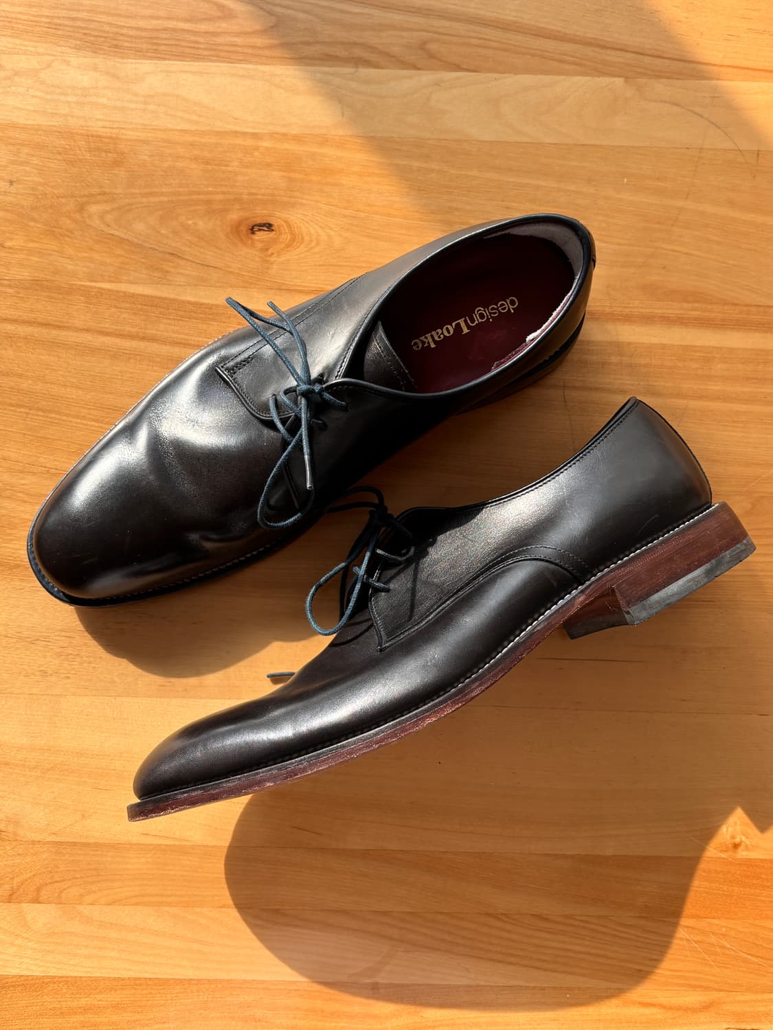 미니멀 플레인 더비, 빈티지 Loake 로크 Drake UK9/280 상품이미지2