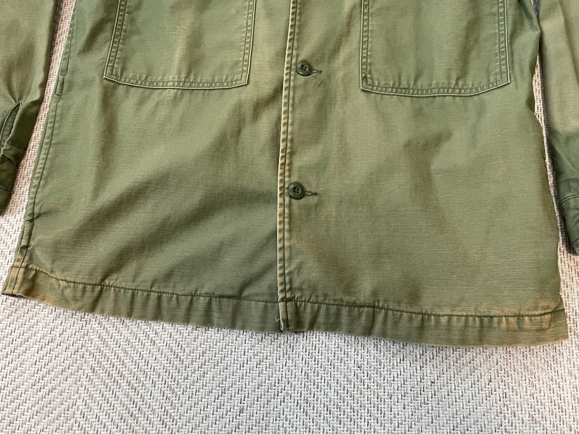 백넘버 썬 페이딩 밀리터리 자켓 상품이미지2