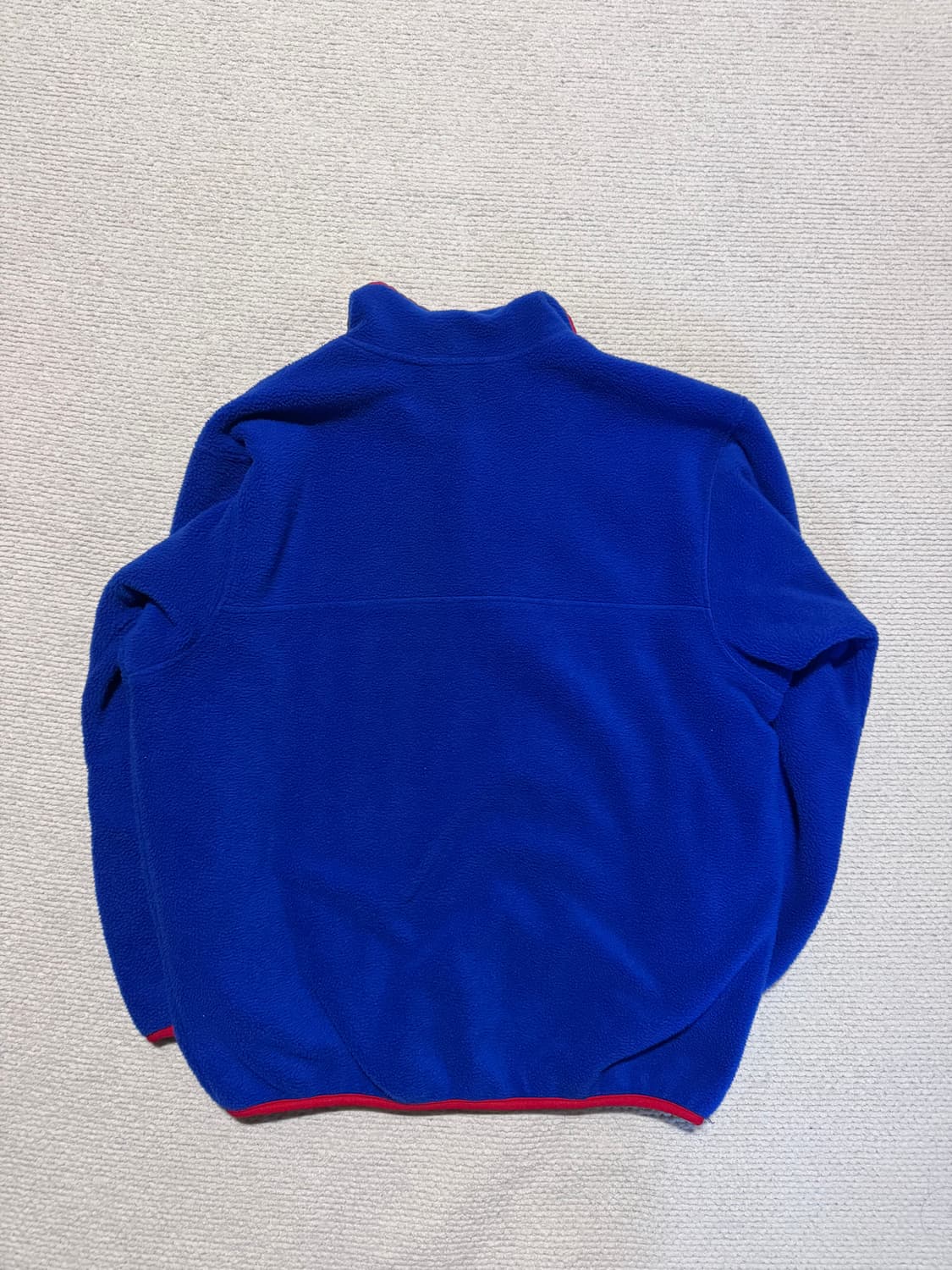 90s USA 파타고니아 신칠라 플리스 네이비/레드 M 상품이미지6