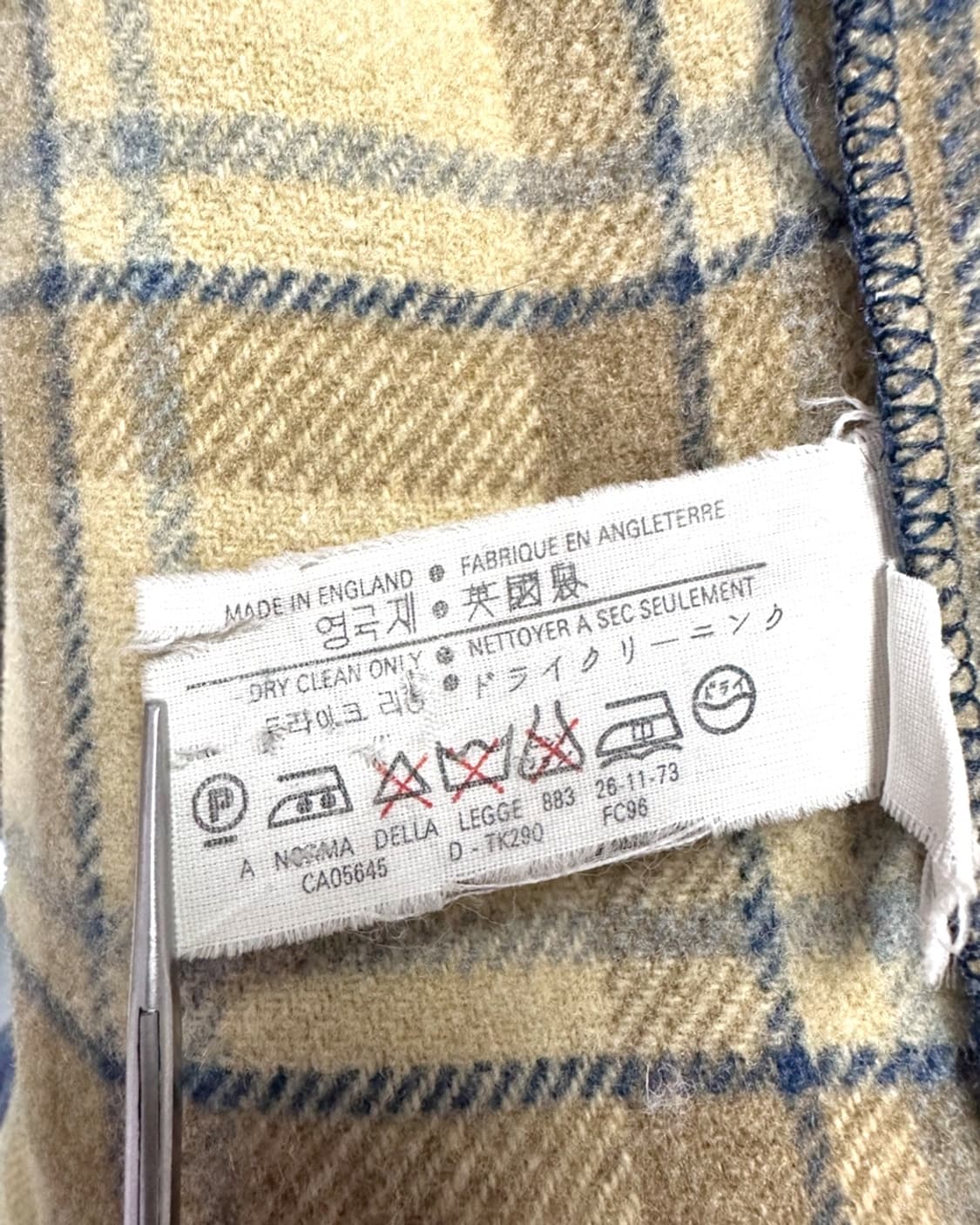 90s 글로버올 울 후드 더플코트 상품이미지6