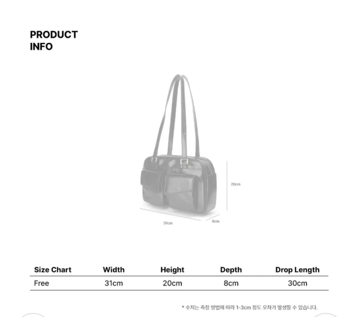 레더리 플랑슈 숄더백 가방 [BLACK] 판매 상품이미지9