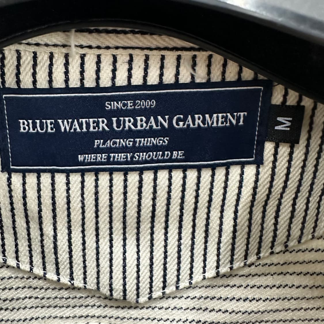 95 B.W.U.G 남자 스트라이프 자켓 상품이미지3