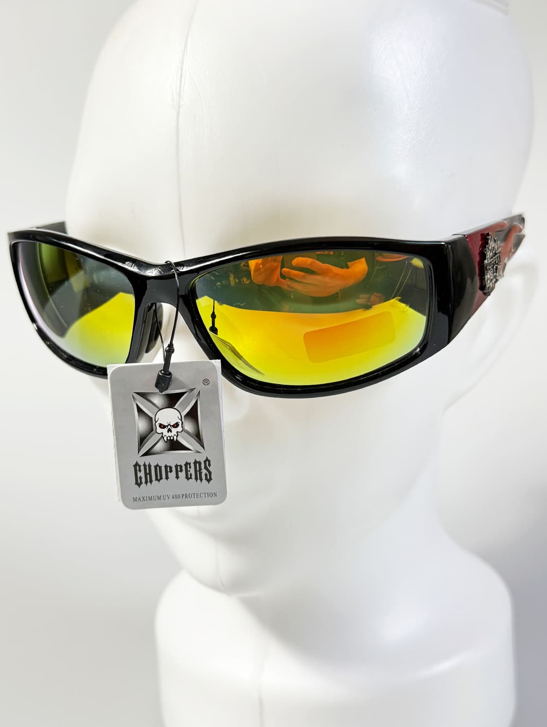 CHOPPERS 랩어라운드 스포티 바이커 빈티지 선글라스 상품이미지8