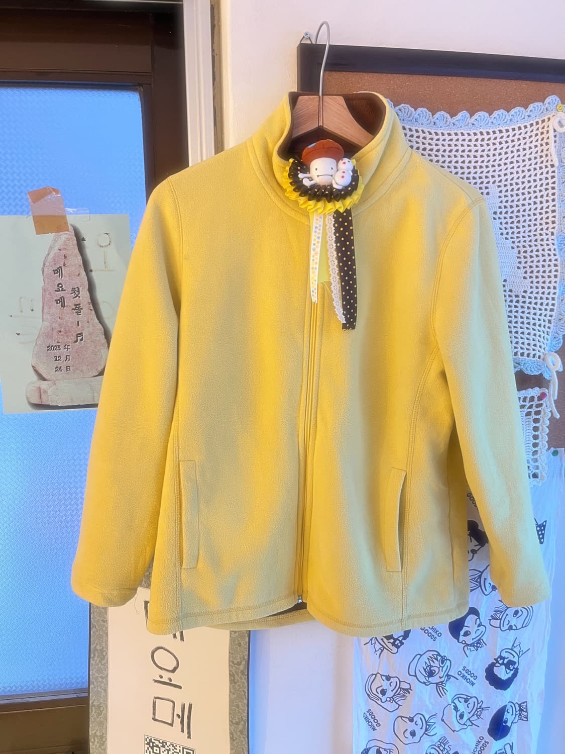 폼폼푸린깔 후리스 + 로제트 세트 🔆 상품이미지1