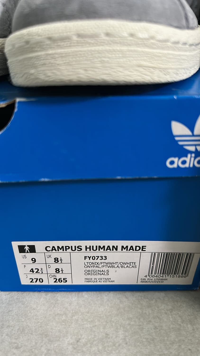Adidas x Human Made Campus 상품이미지2
