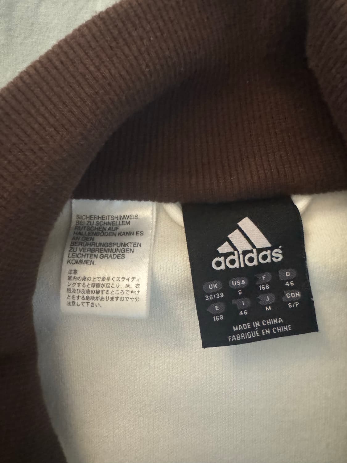 희귀유일매물) 아디다스 화이트+브라운 베켄바우어 져지 상품이미지3