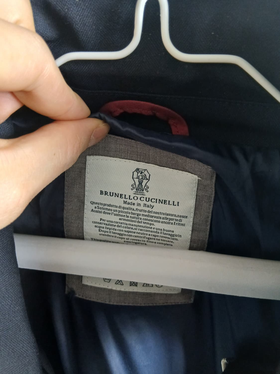 브루넬로 블루종 네이비 상품이미지2