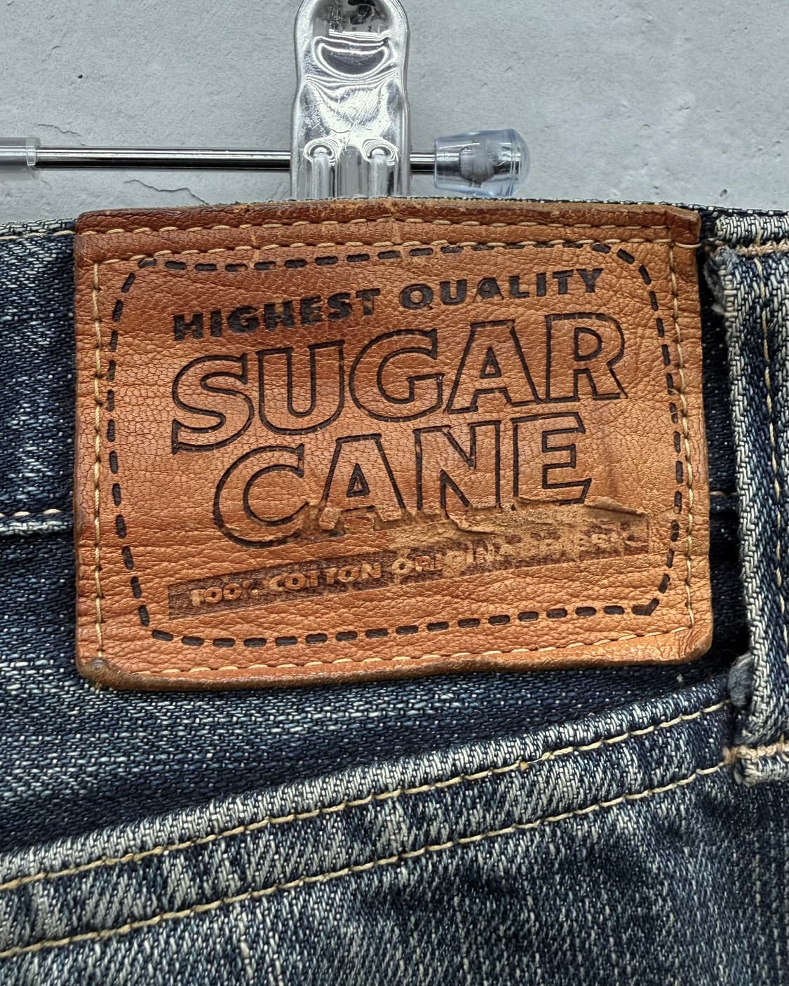 슈가케인 리빌드 패치워크 인디고 데님 팬츠 상품이미지10