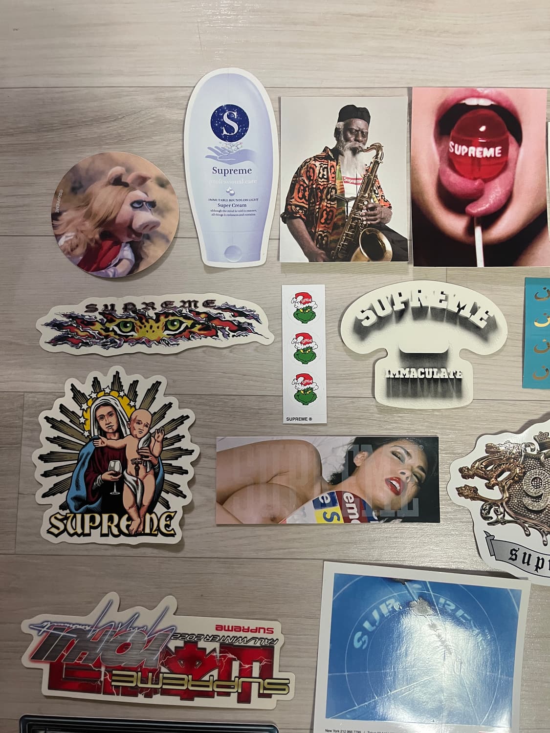 슈프림 스티커 일괄 판매 상품이미지2