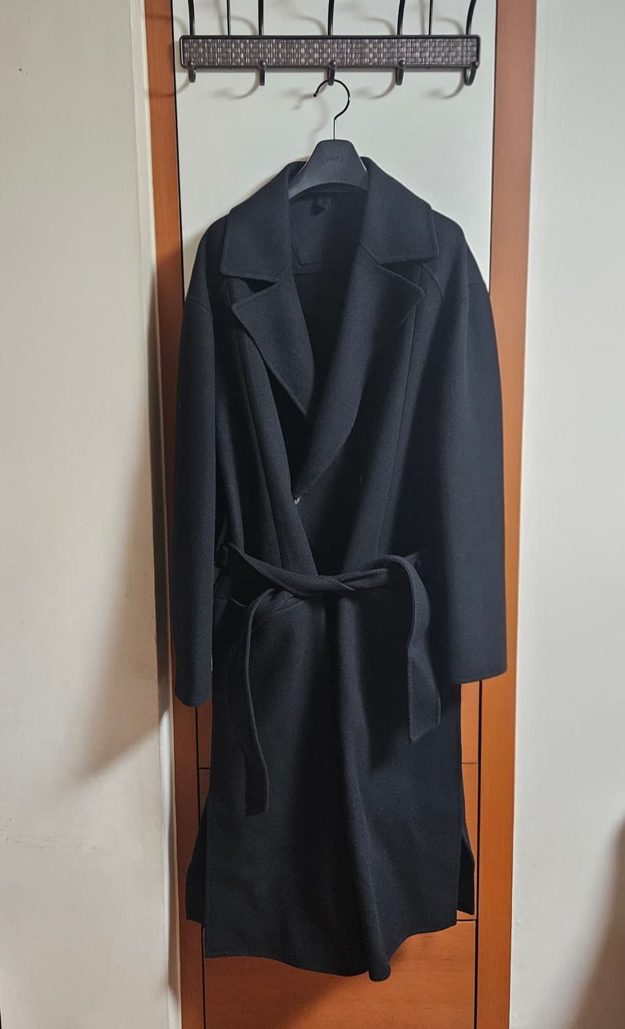 [46] 준지 24FW 울펠트 무스탕 롱코트 팝니다. 상품이미지2