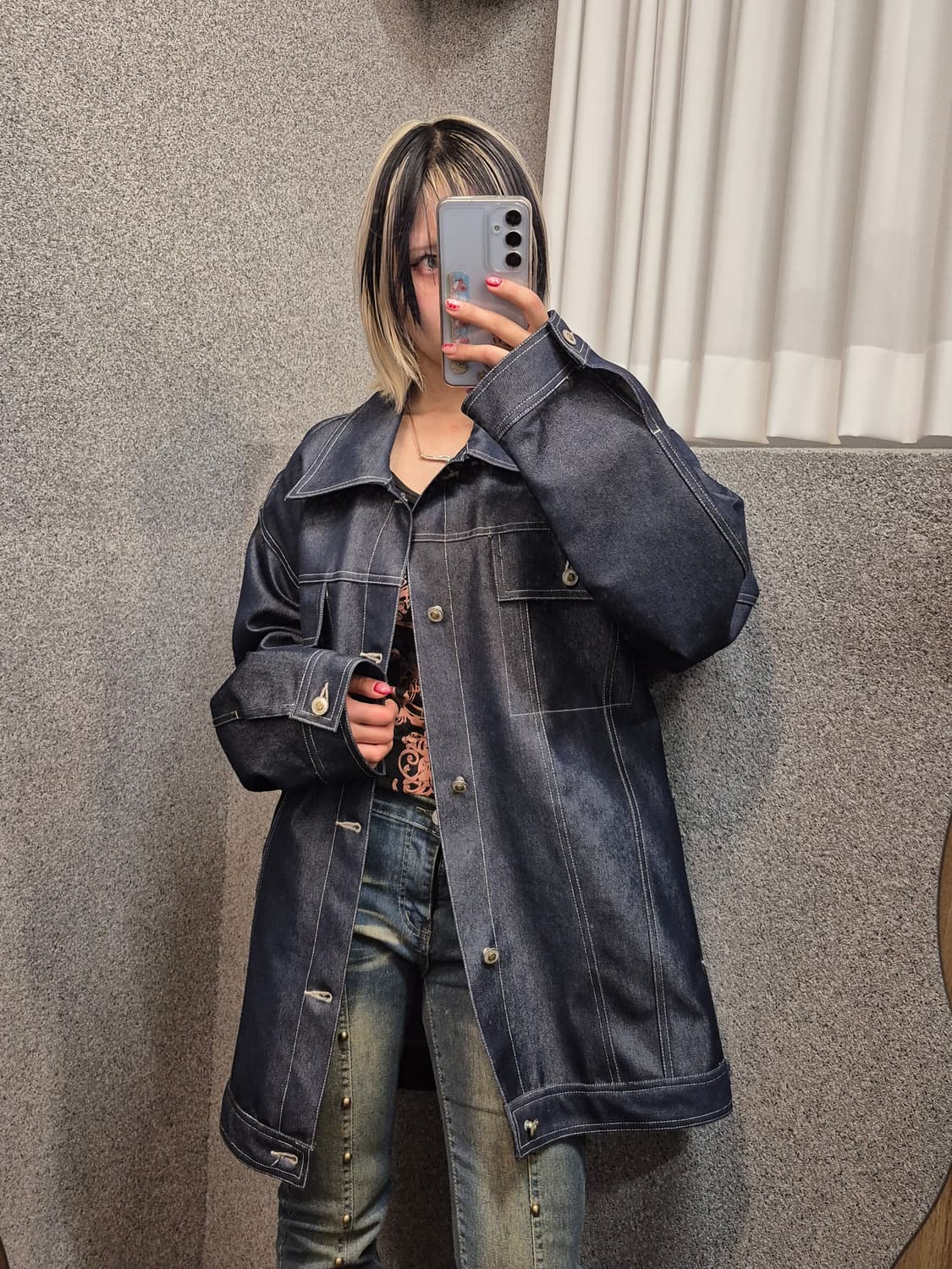 DOG TOWN BLACK DRAGON DENIM JACKET  상품이미지2