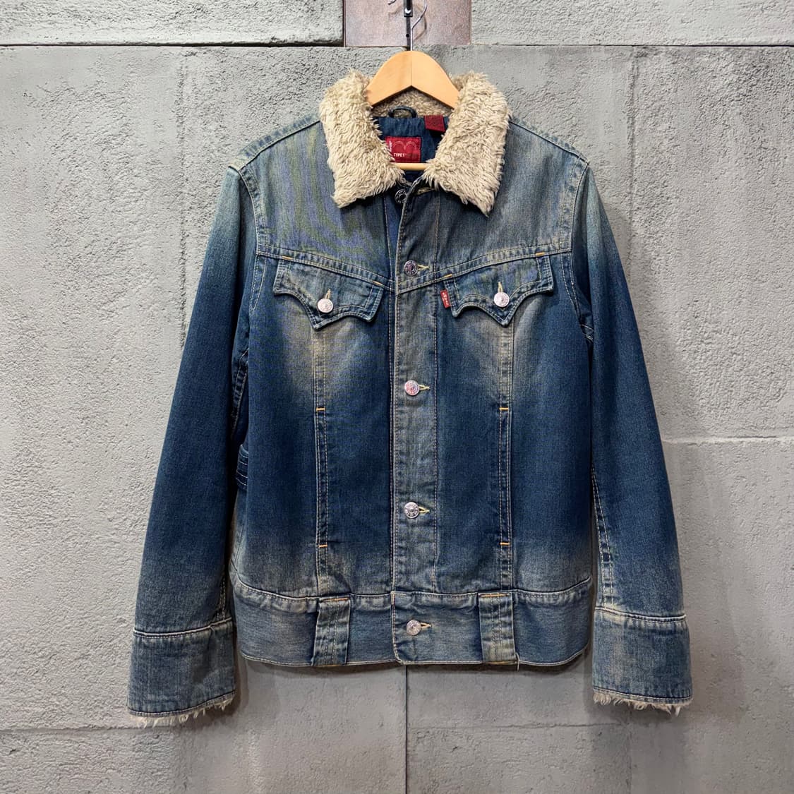 리바이스 타입원 쉐르파 데님 자켓 (L)   상품이미지1