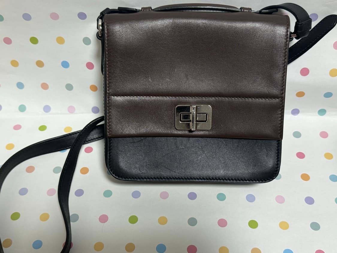 프라다 미니 투톤 크로스백  상품이미지2