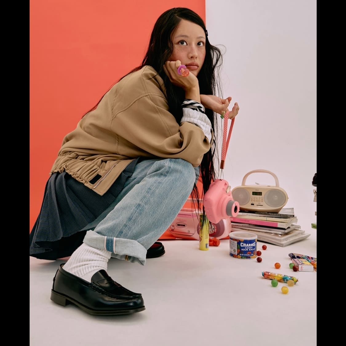 하루타 여성용 소가죽 페니로퍼 HS-304 (일본 국민신발/서지수 착용) 상품이미지7