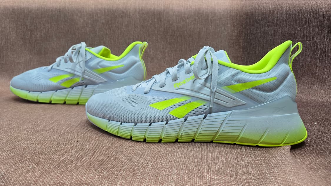 리복 미착용 310mm- 나노 짐 문 화이트  라임 트레이닝 스니커즈 상품이미지4