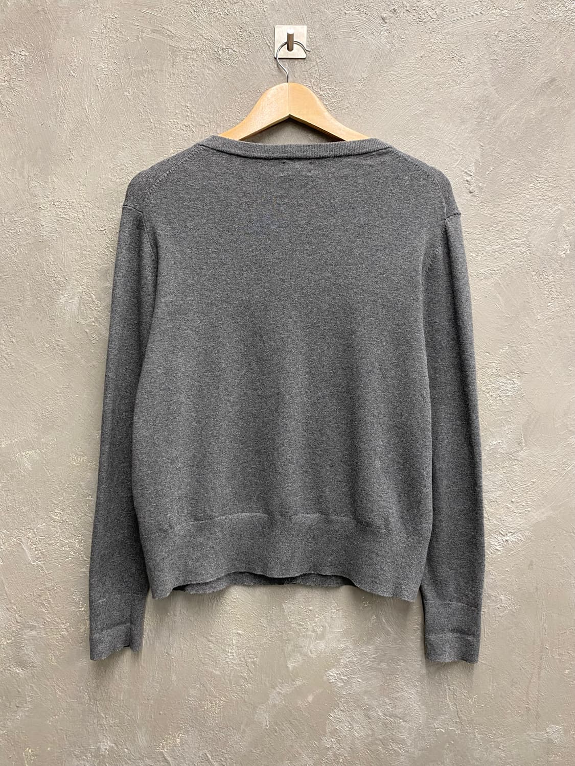 [L] Polo Ralph Lauren 폴로 그레이 코튼 가디건 상품이미지4