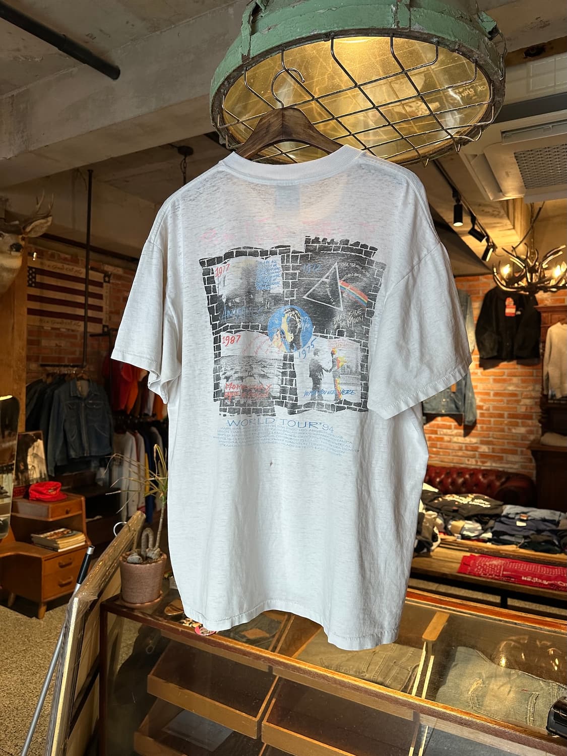 90s USA Pink Floyd Vintage Band T Shirt 상품이미지4