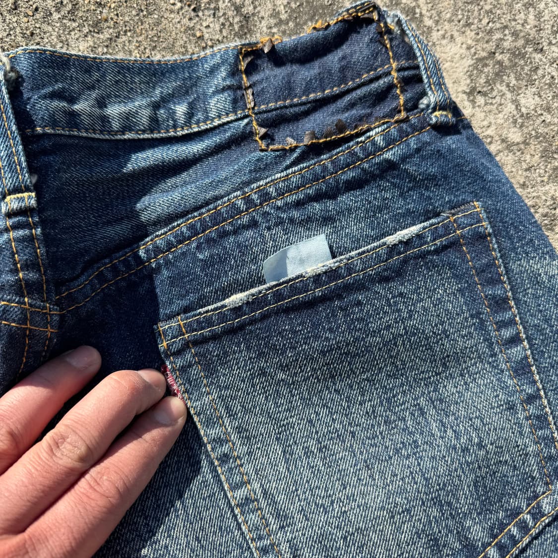 [31] Denime 드님 셀비지 데님 팬츠 상품이미지8