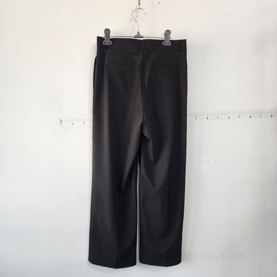 하이퀄리티 검정색 기본 슬랙스 상품이미지3