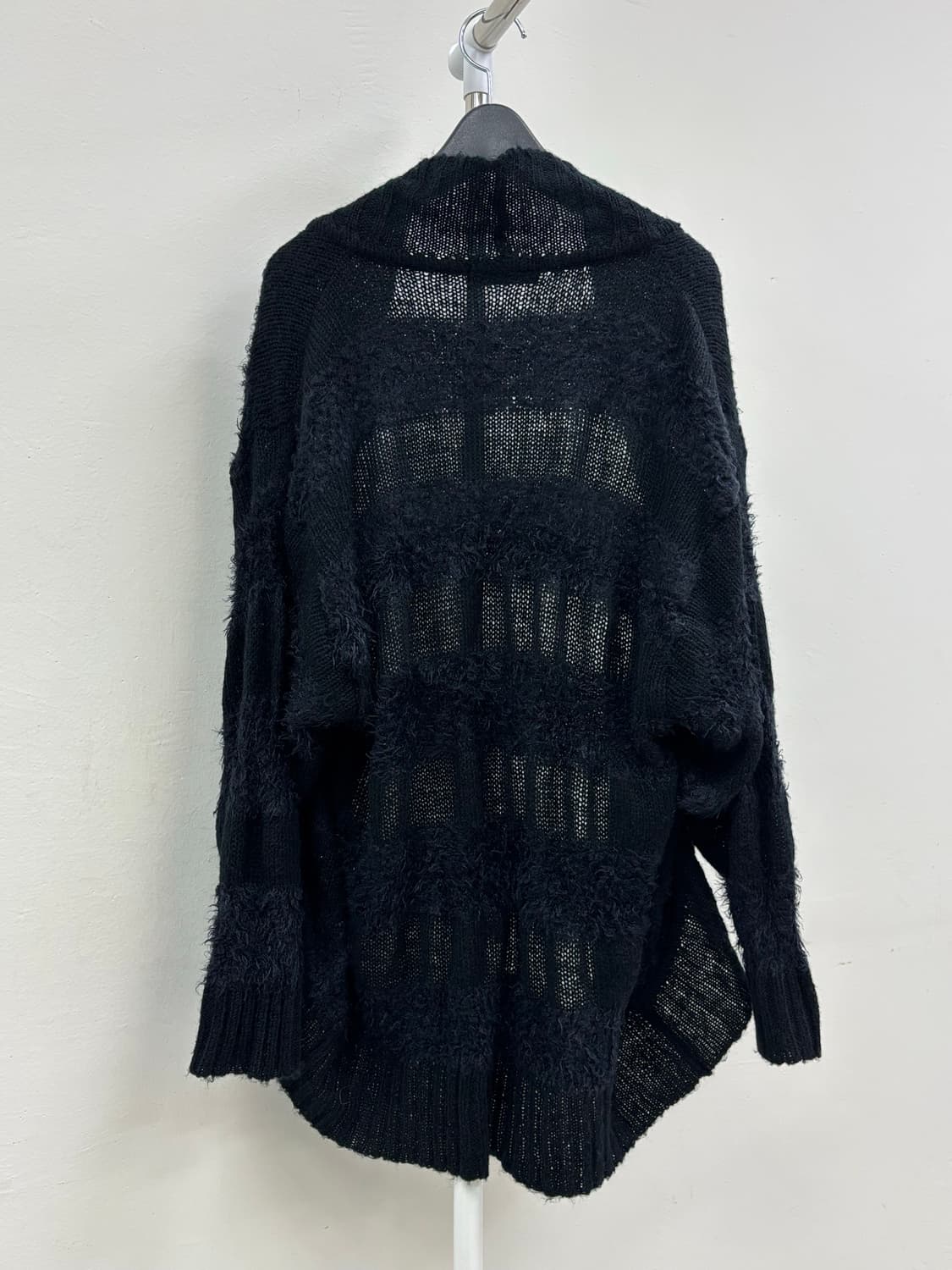 빈티지 네이비 스트라이프 퍼 가디건 상품이미지7