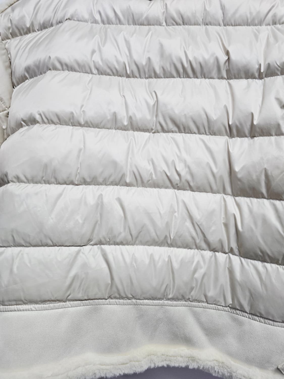 la tium 여성 아이보리 무스탕 다운패딩자켓95 상품이미지6