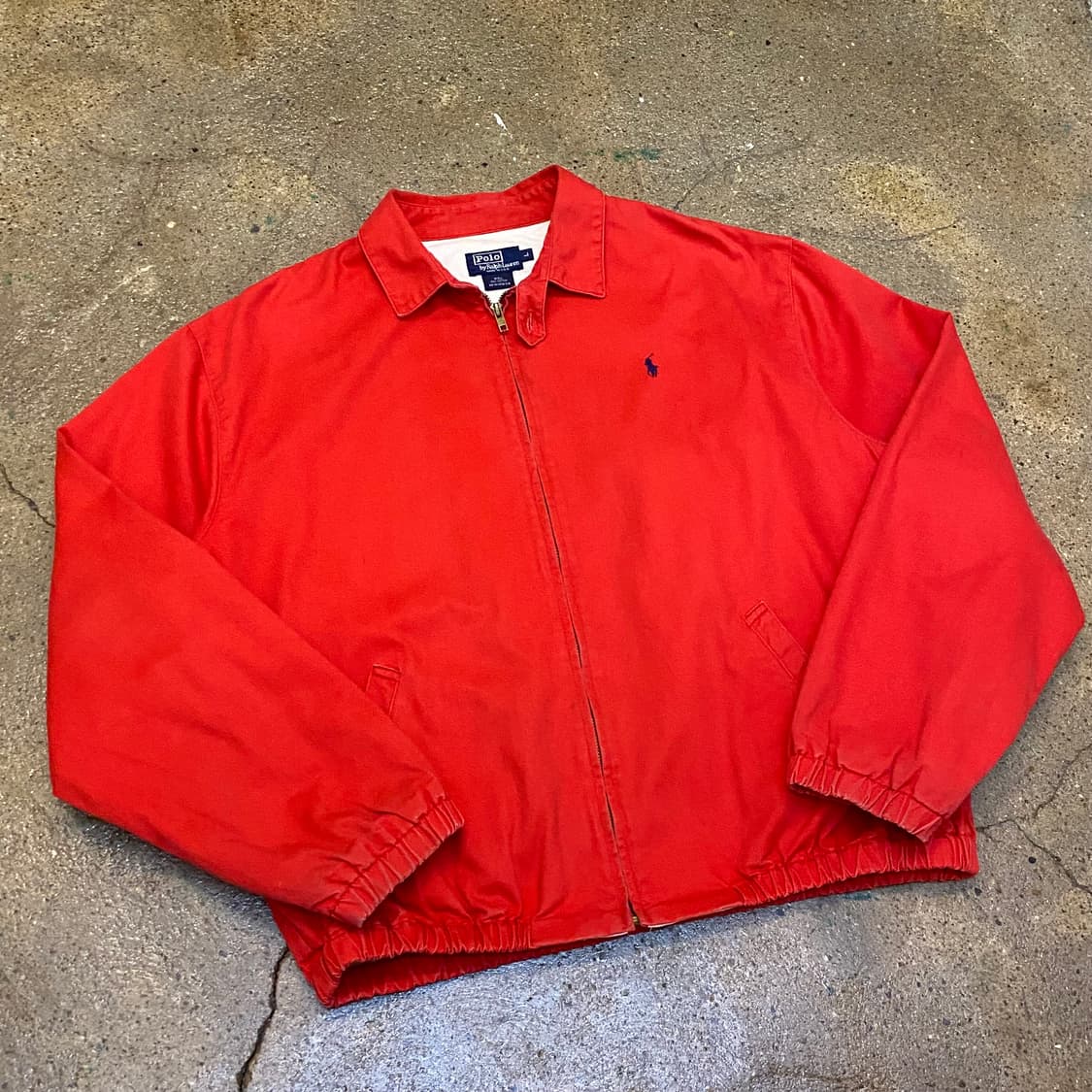 레어 80s Made in USA 빈티지 폴로랄프로렌 헤링본 스윙자켓 상품이미지2