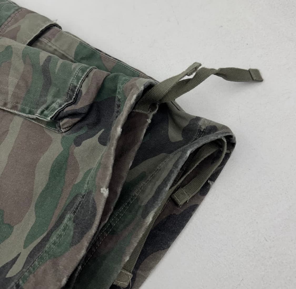 아베크롬비 y2k 카모 버뮤다 팬츠 상품이미지4