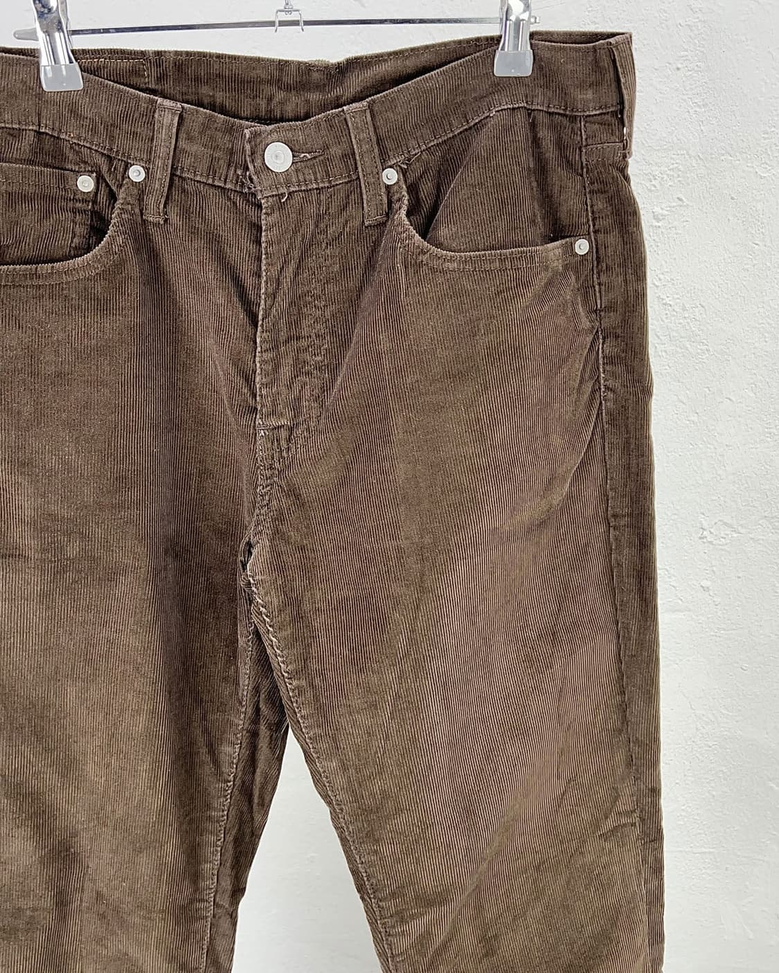 리바이스 511 브라운 화이트 탭 코듀로이 팬츠 상품이미지3