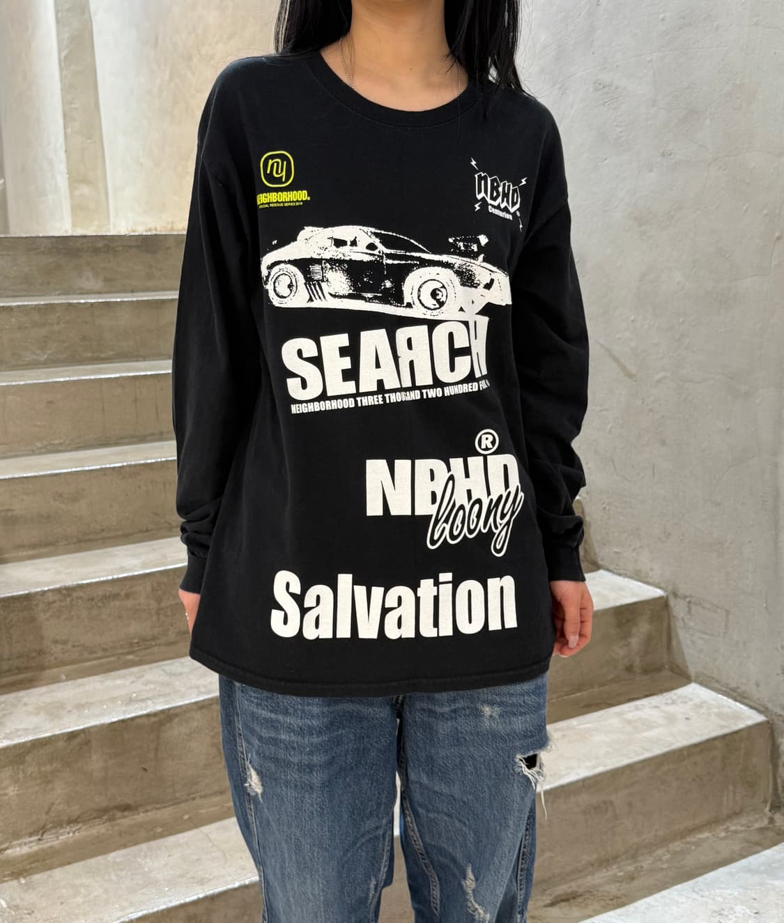 19SS 네이버후드 “SEARCH / Salvation” 롱슬리브 상품이미지1
