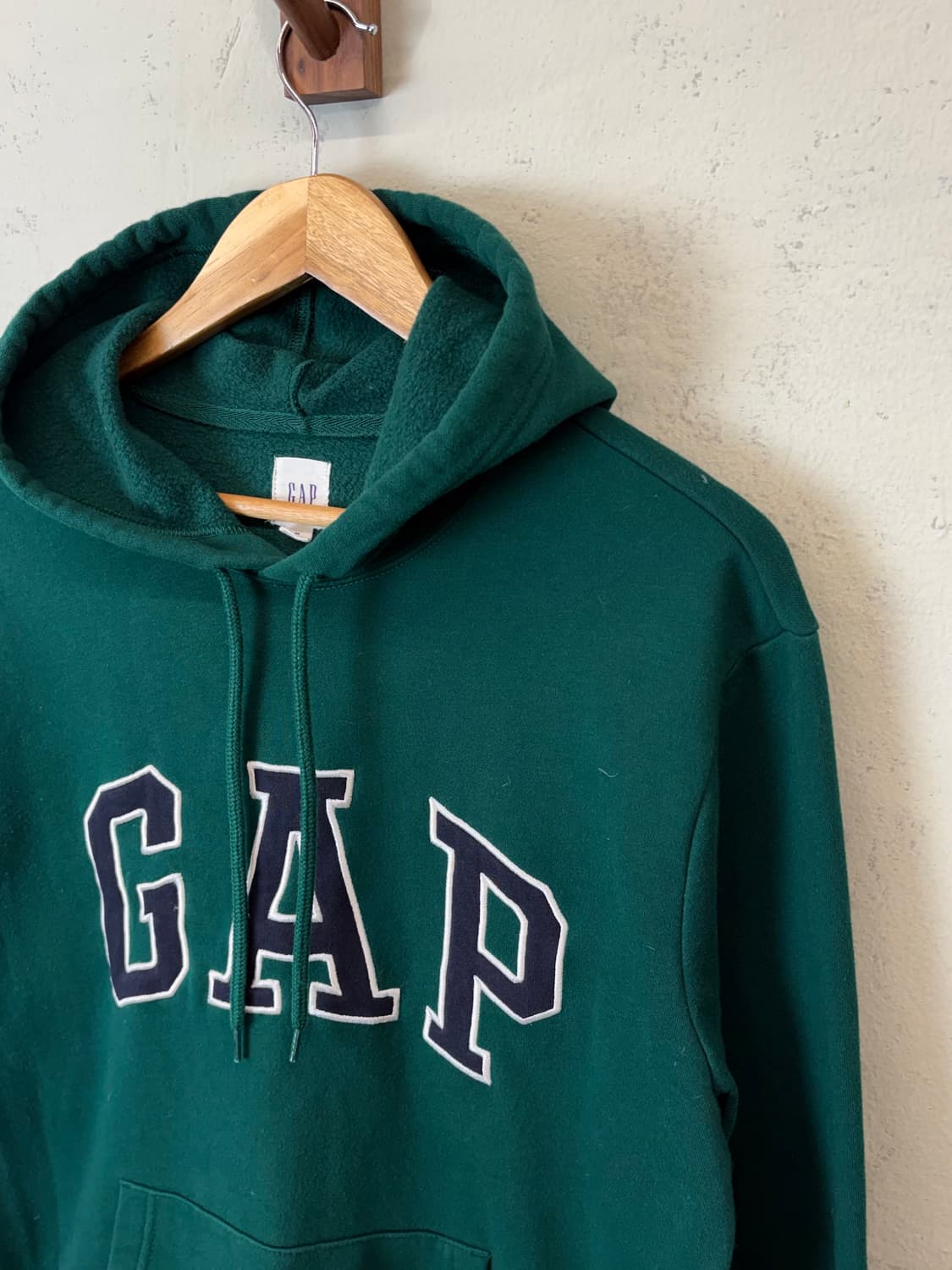 갭 GAP 로고 후드티 그린 상품이미지5