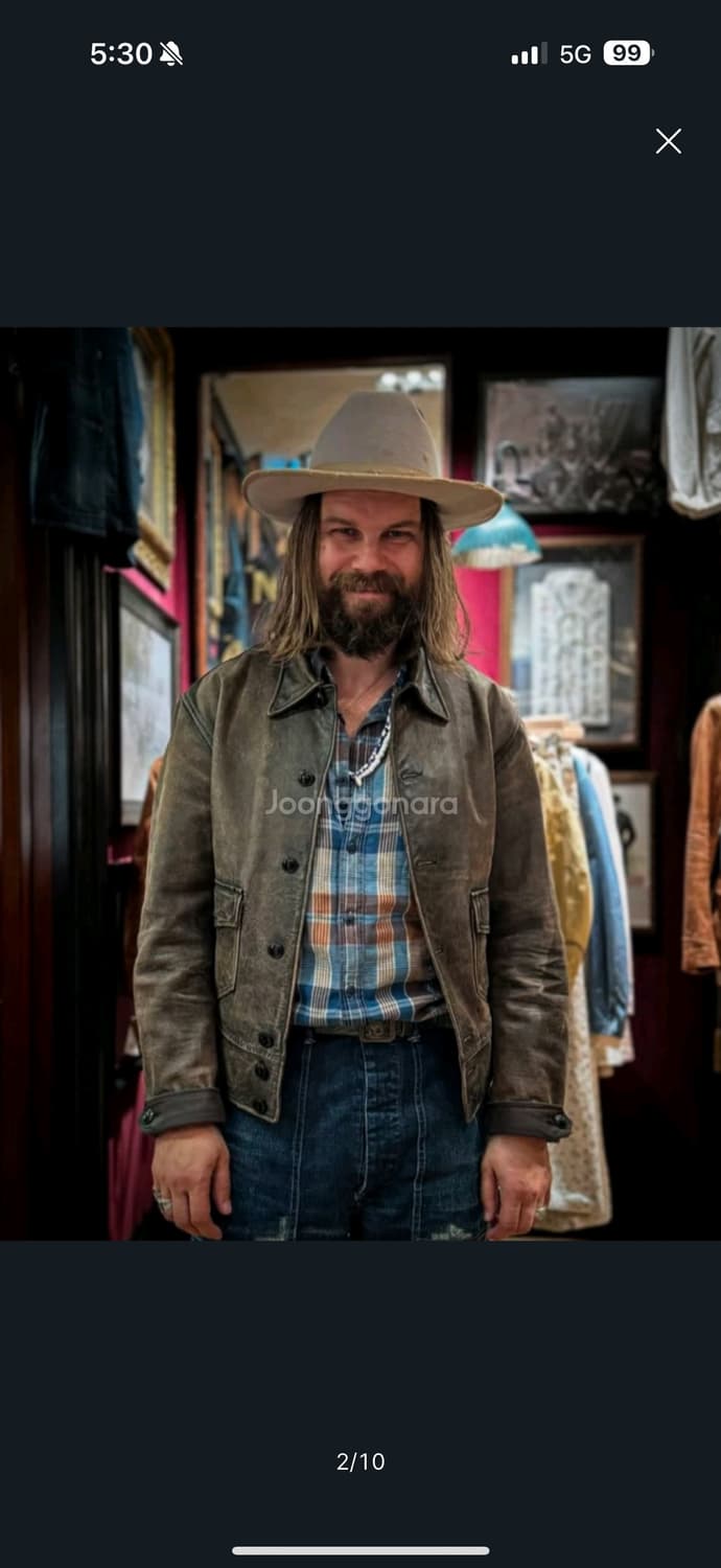 RRl (구)뉴스보이 xxl 사이즈 팝니다 상품이미지2