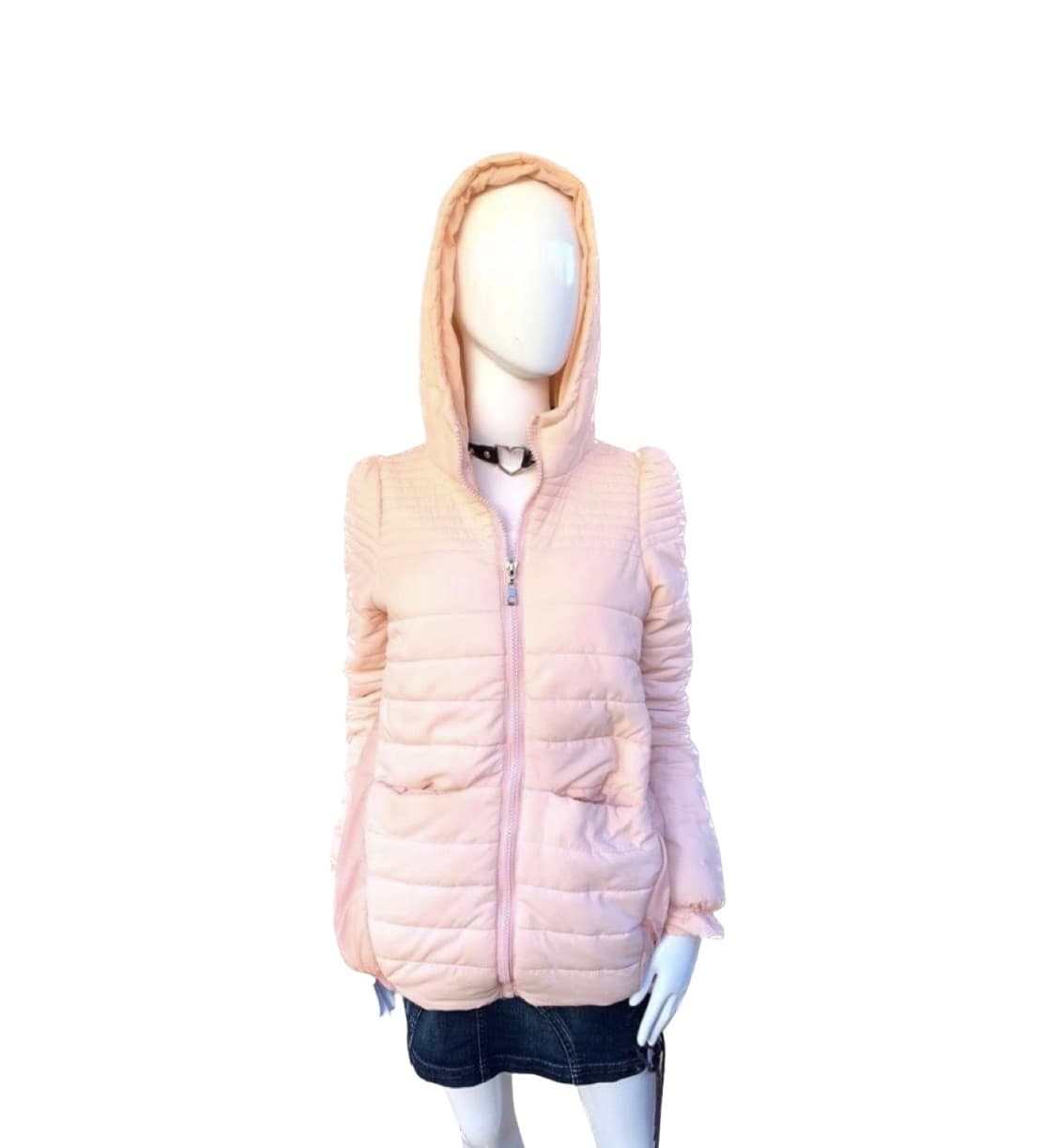 Pink 프린팅 패딩 상품이미지2