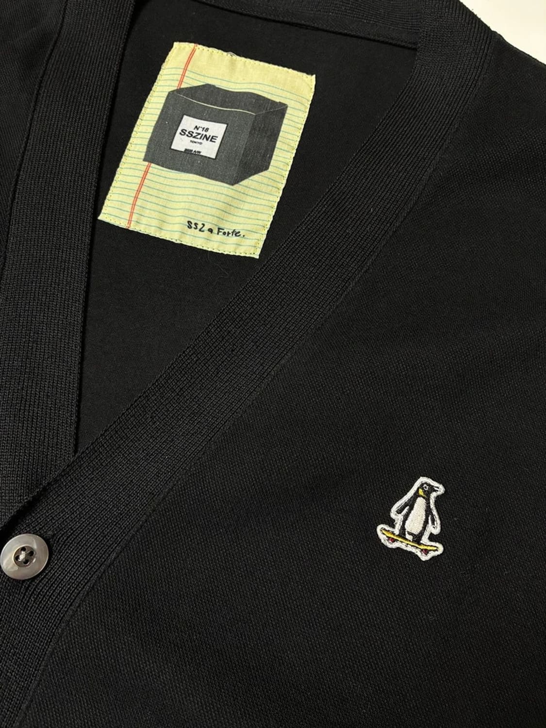 빔즈 BEAMS 20AW SSZ 펭귄 니트 가디건 PN8797 상품이미지4