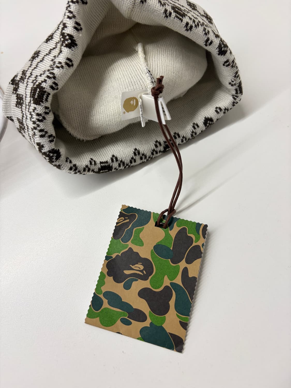 새상품!!!—— 베이프 노르딕 비니 상품이미지3