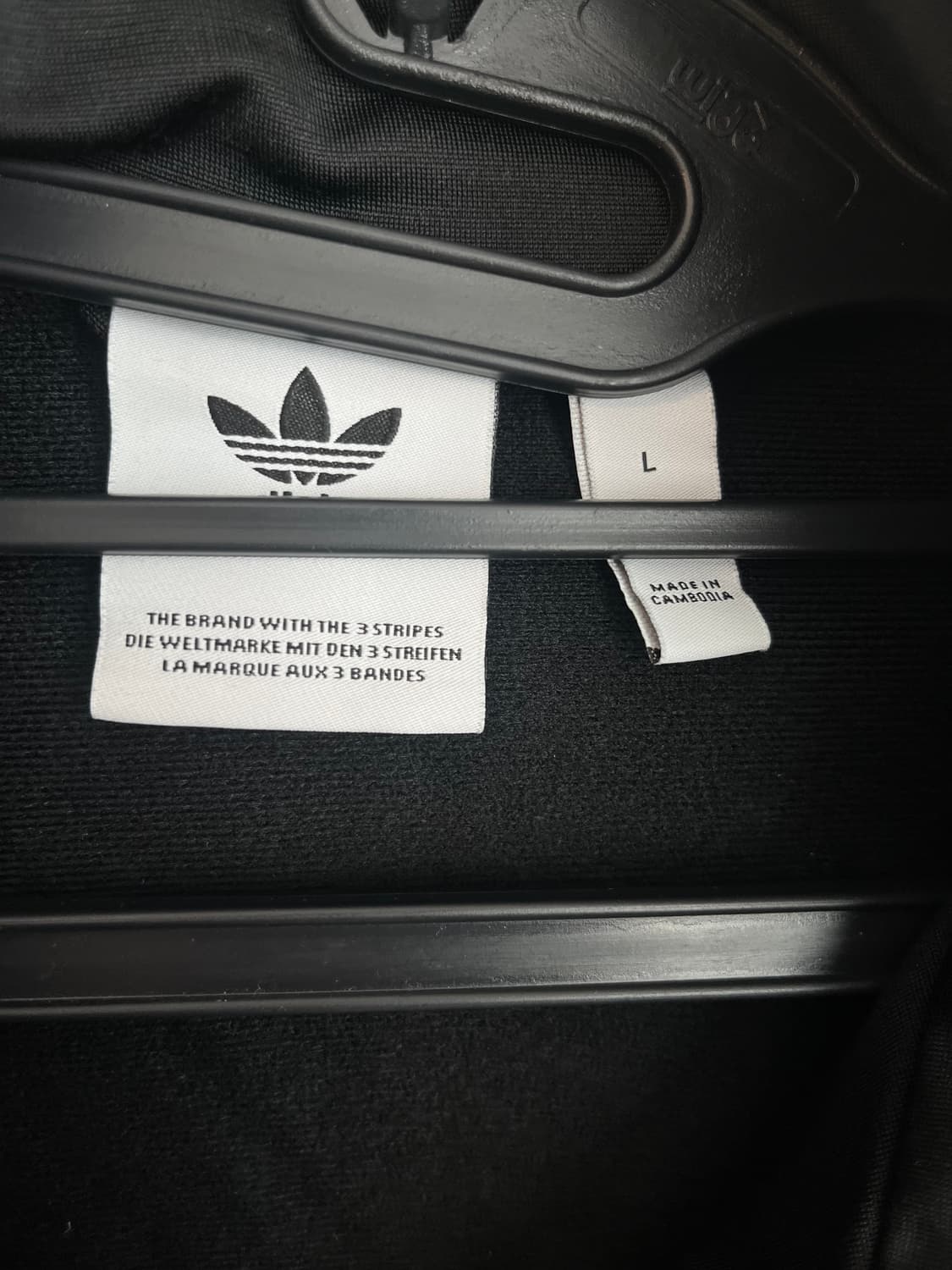 아디다스 파이어버드 져지 블랙 [L] 상품이미지4