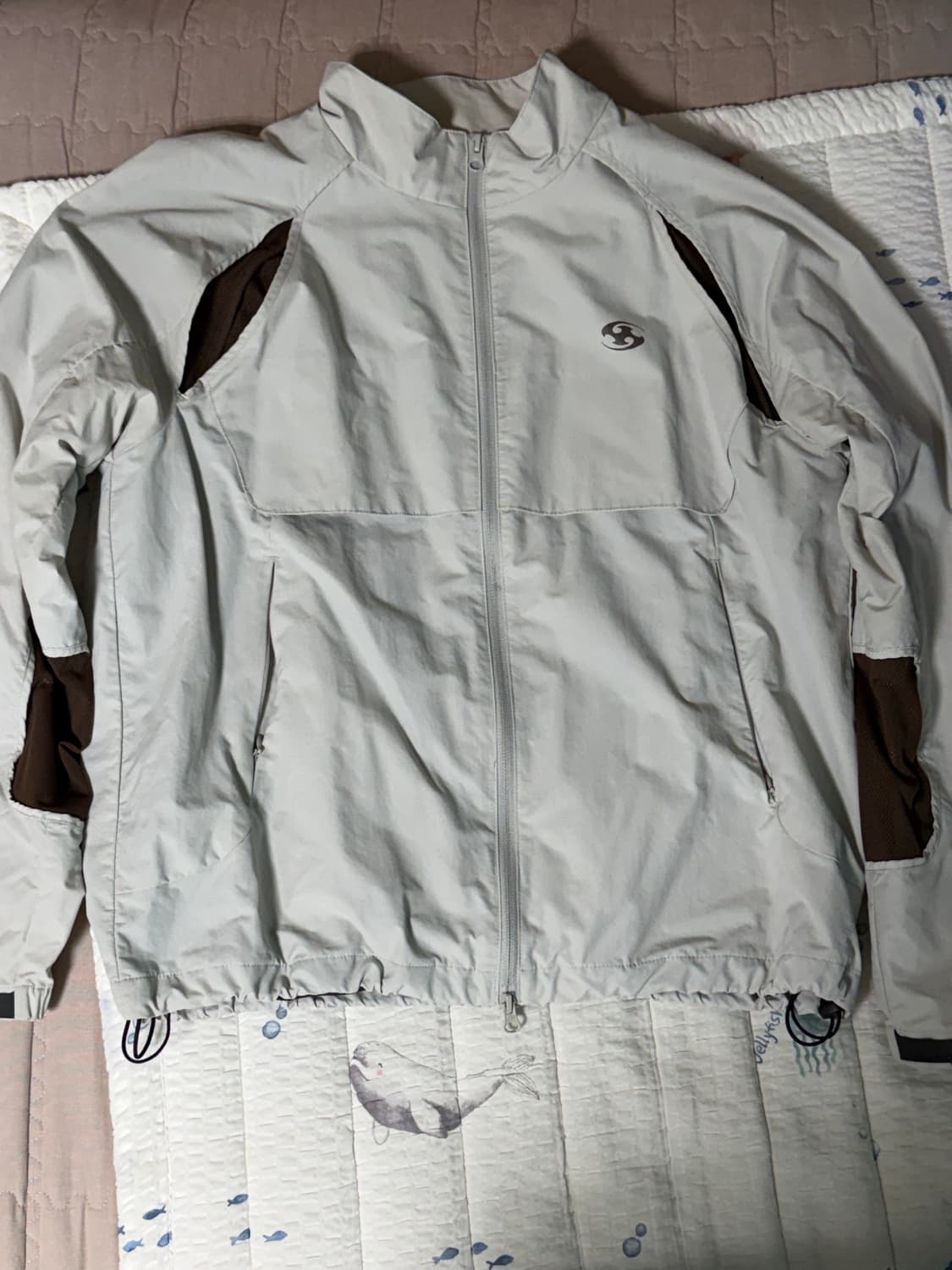 산산기어 슬래쉬 슬릿 자켓 아이보리 상품이미지3