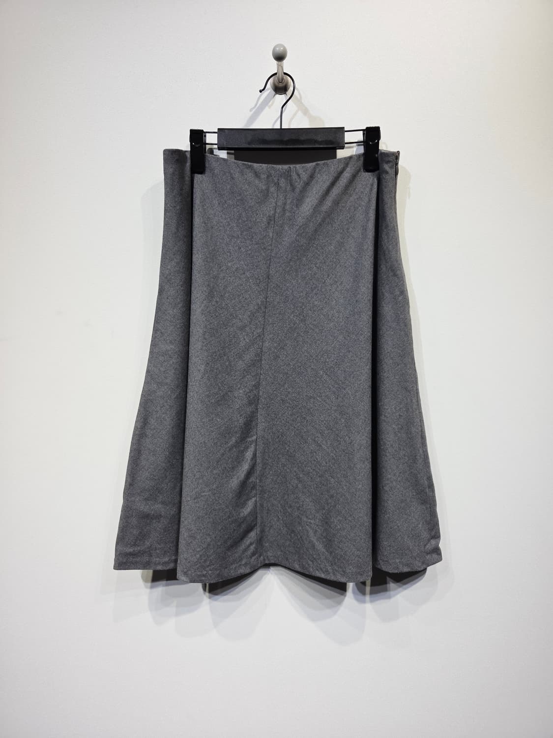 띠어리(theory) 그레이 A라인 모직 스커트 상품이미지2