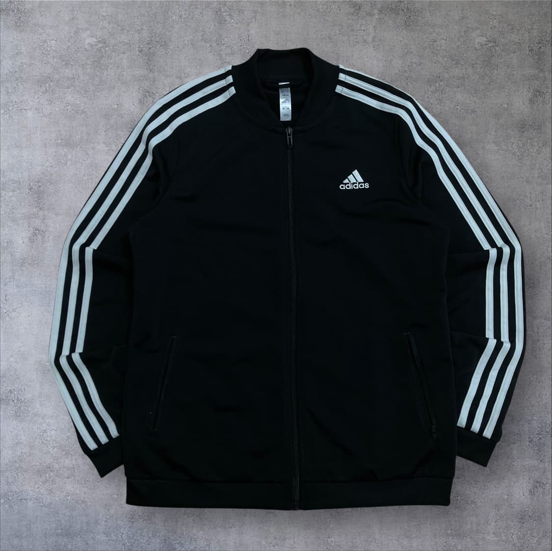 아디다스 스몰 로고 사이드 라인 블랙 트랙탑 져지 상품이미지1