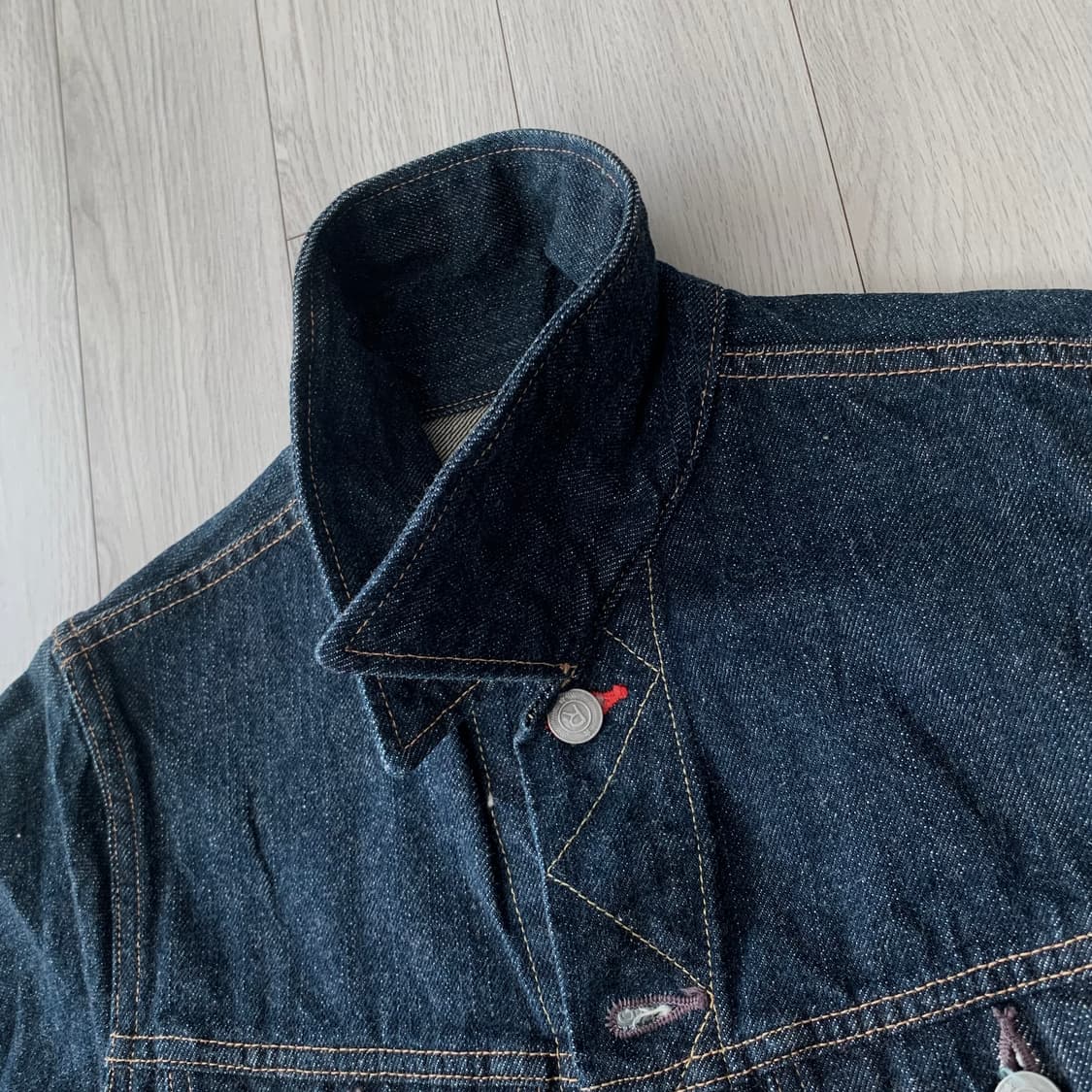 45rpm 여성 데님 트러커 자켓  상품이미지4